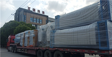 百強洗滌設(shè)備發(fā)貨安徽六安和湖南